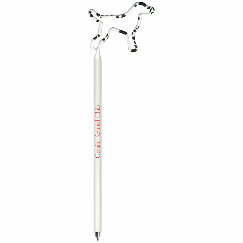Dog Dalmation Standing Inkbend Standard, Bent Pen
