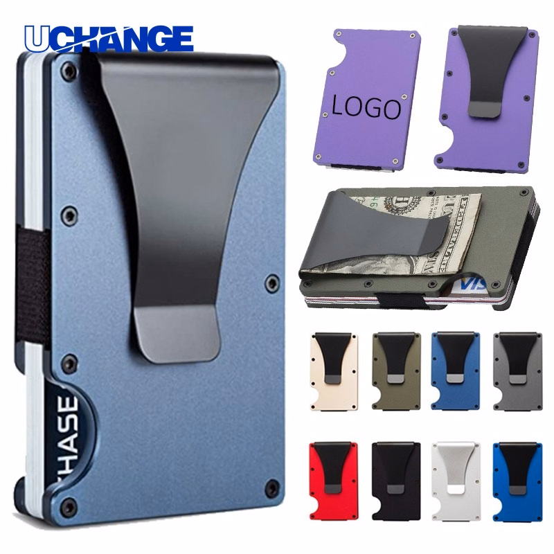 RFID Blocking Aluminum Metal Wallet