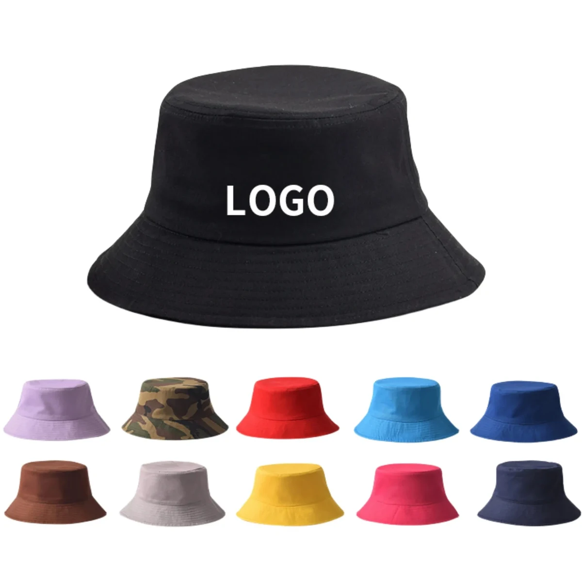 Full Color Summer Fisherman Sun Bucket Hat 1