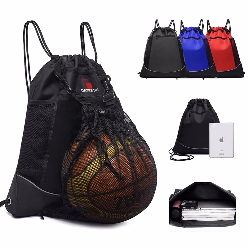 Basketball Drawstring Bags