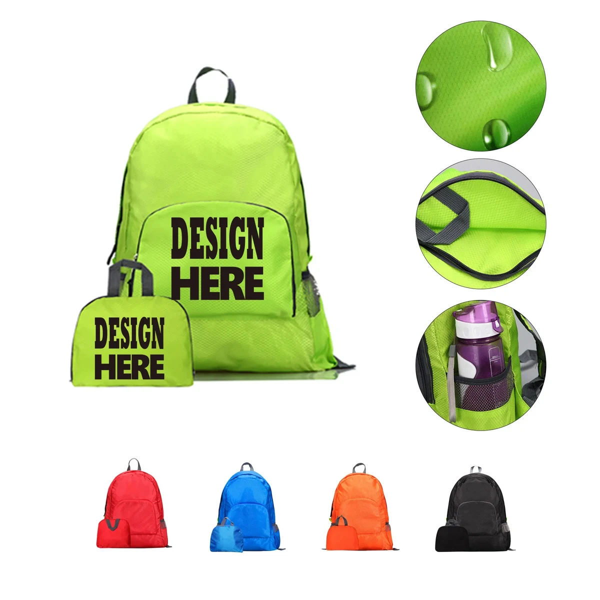 Portable Folding Outdoor Travel Backpack 1