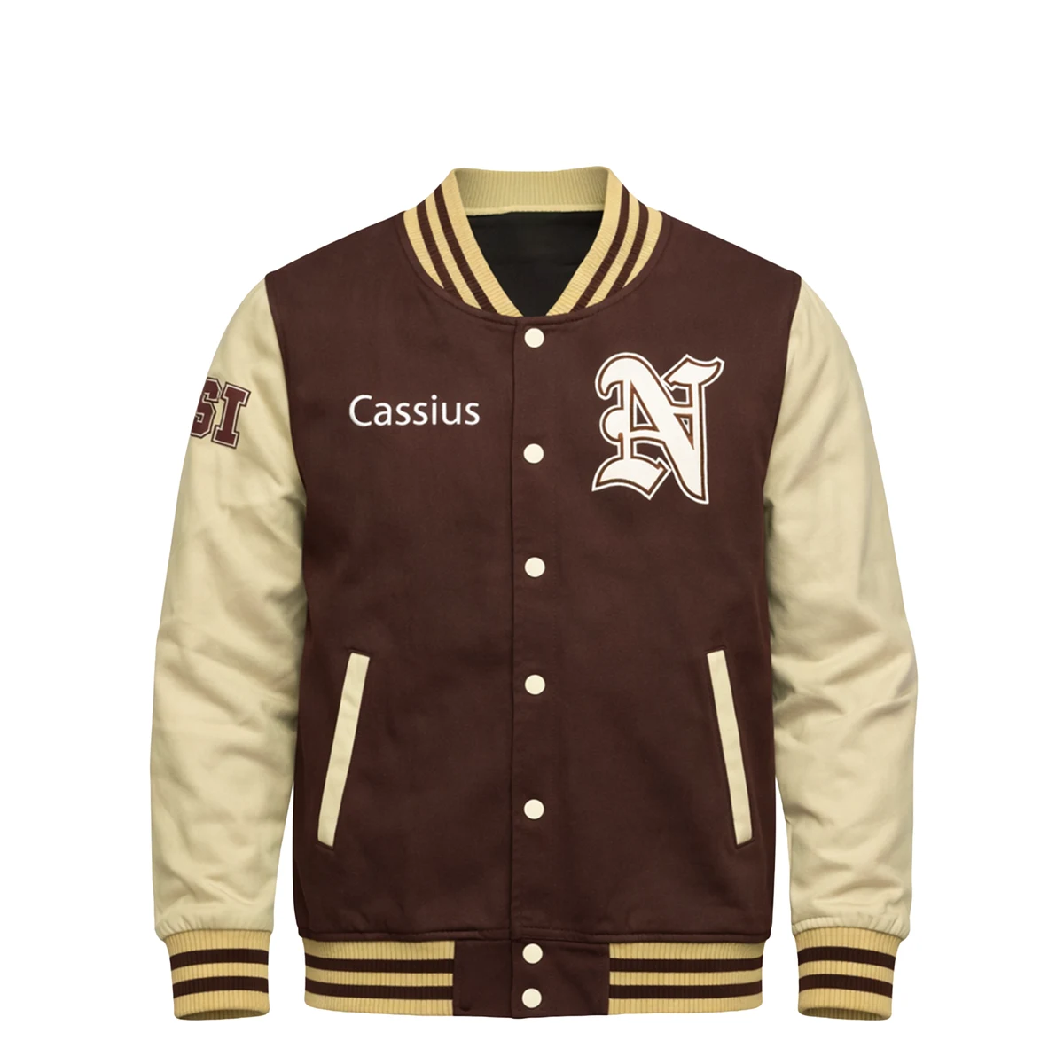 Classic Twill Varsity Jacket 1