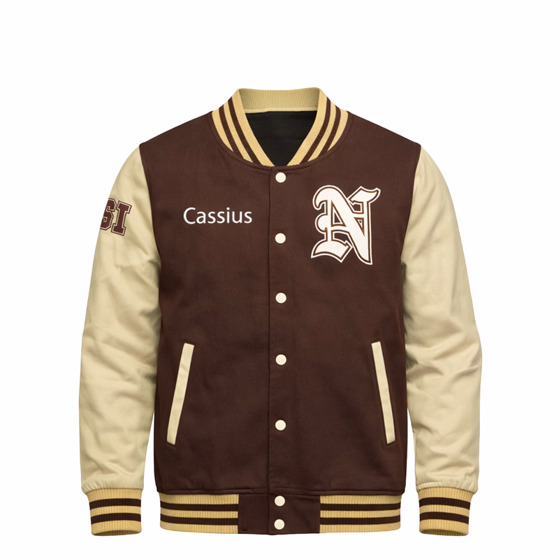Classic Twill Varsity Jacket