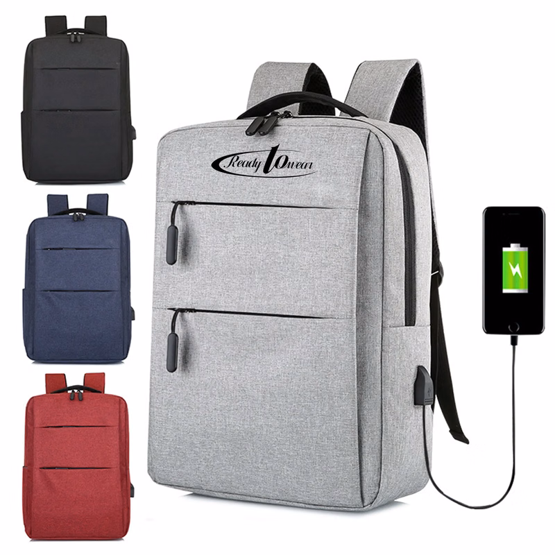 Laptop Backpack Suitable for Business Travel Printed Logo