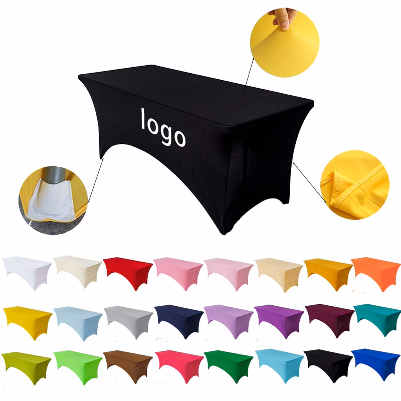 Stretch Arched Table Cover With Elastic Edges
