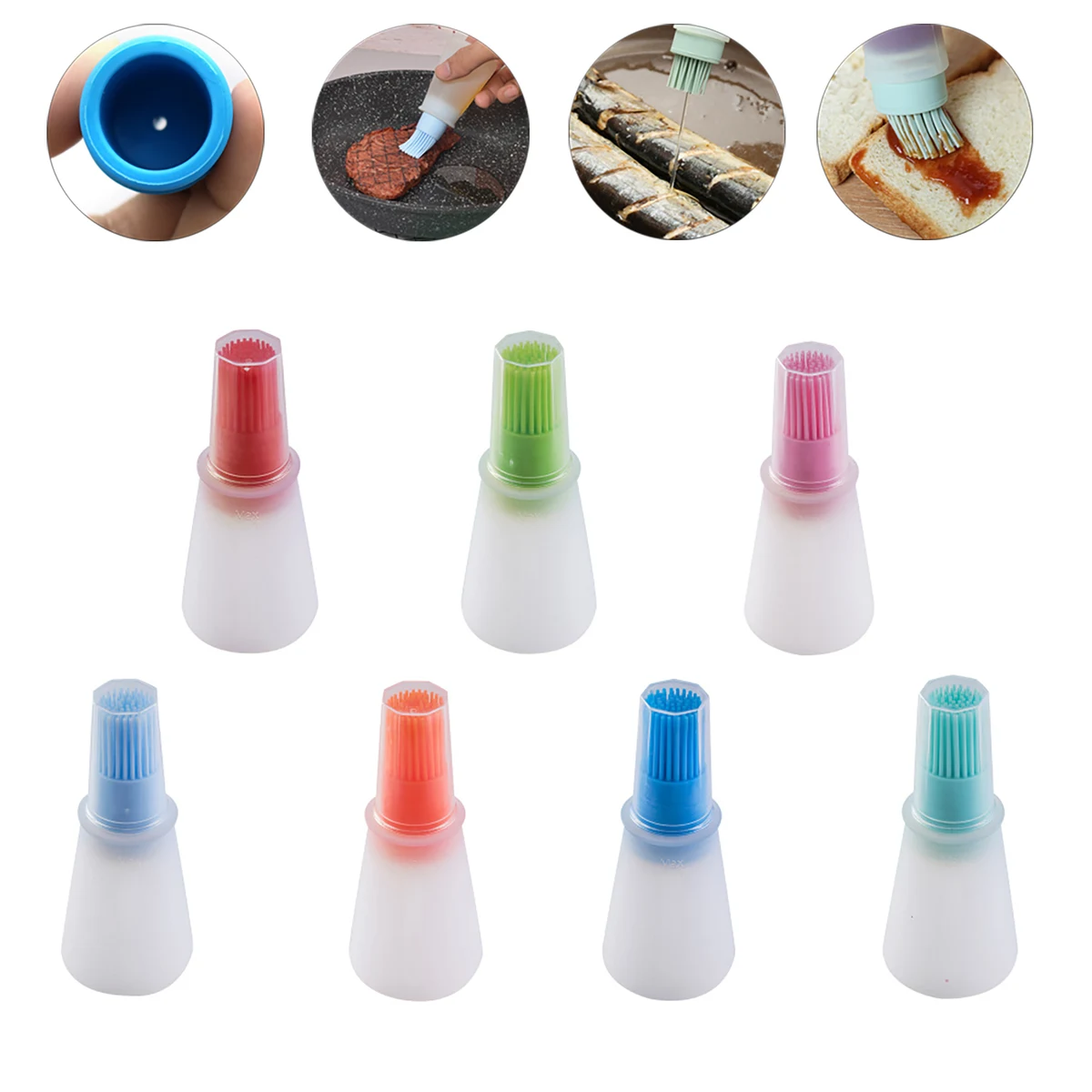 Oil Bottle With Silicone Brush 1