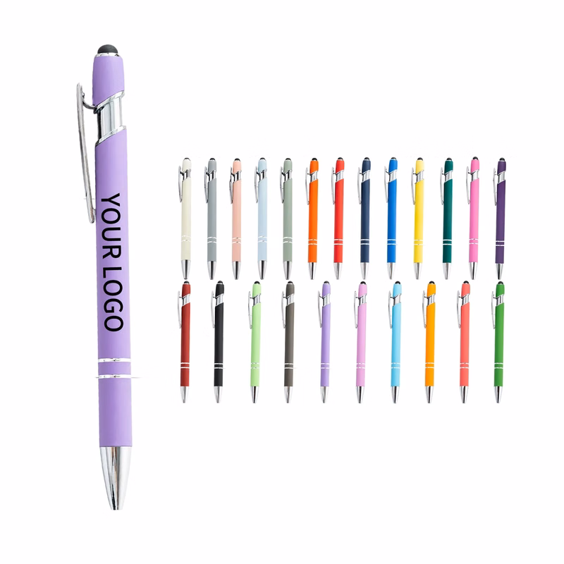 Aluminum Ballpoint Pen 5.5 Inch Smooth Ink