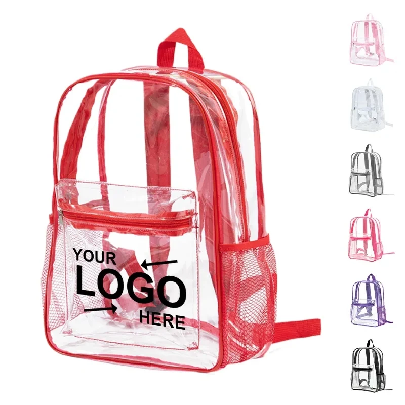 Fashionable Pvc Transparent Backpack 1