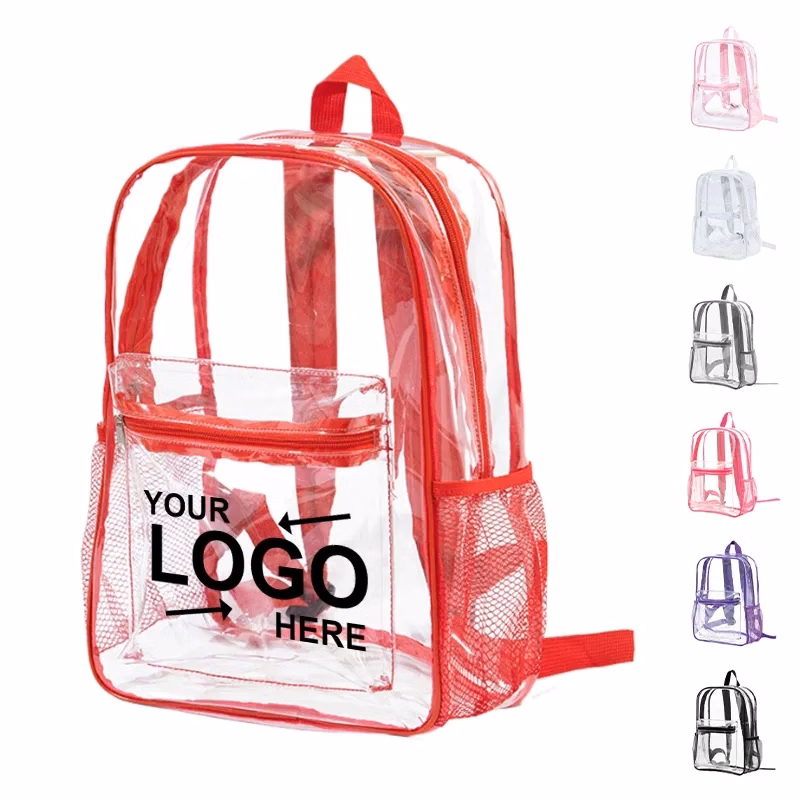 Fashionable Pvc Transparent Backpack