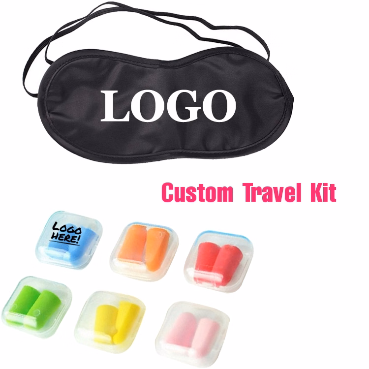 Custom Travel Kits / Sleep Mask & Earplugs