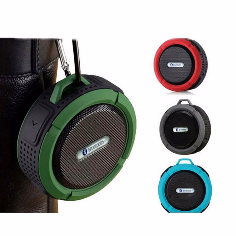 C6 Waterproof Wireless Speaker with Carabiner