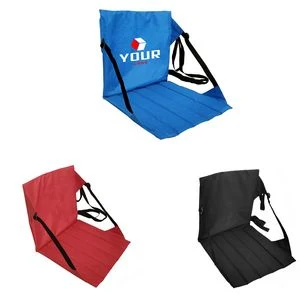 17.3" Portable Folding Stadium Chair Padded Seat 1