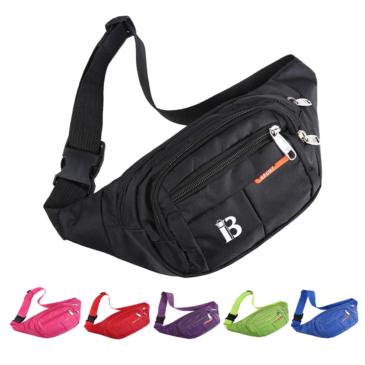 Oxford Fanny Pack Belt Bag for Travel 1