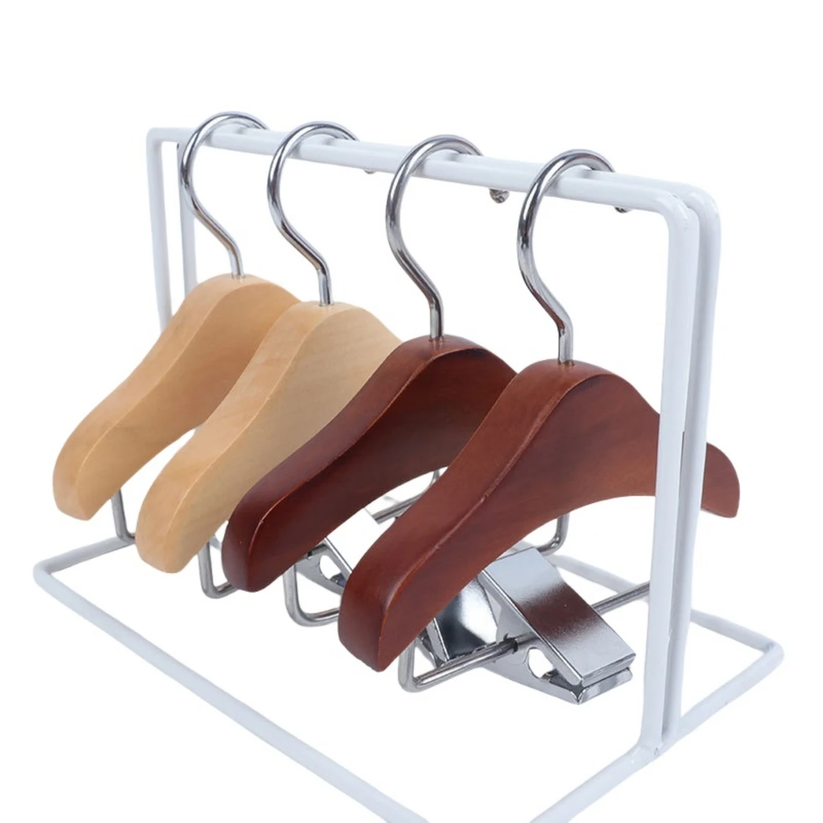 Mini Wooden Hangers 1