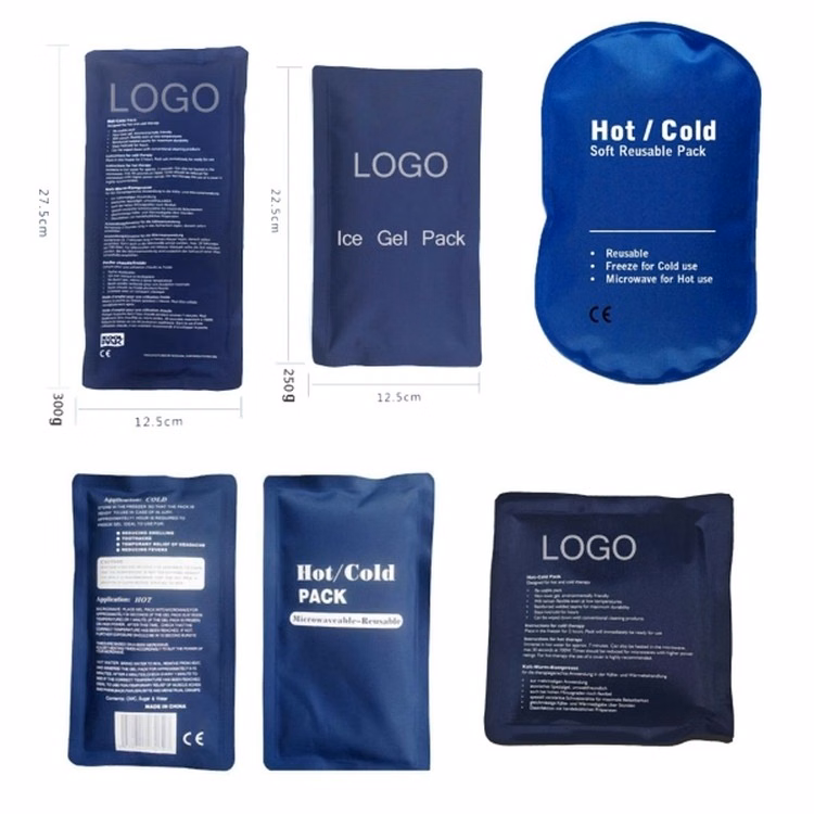 Reusable Hot Cold Pack Ice Gel Compress Pad Band for Massage