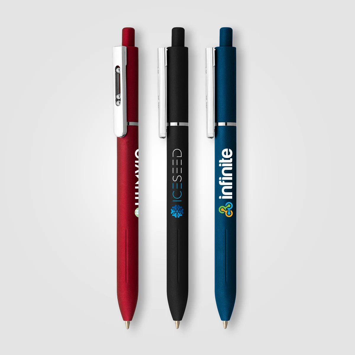 Lark Recycled Plastic Retractable Fidget Clip Pen 1