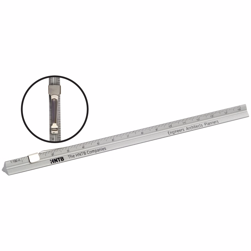 6" Combination Architect/Engineer Pocket Scale with Clip