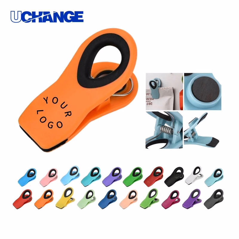 Magnetic PP Bag Clips Kitchen Clips