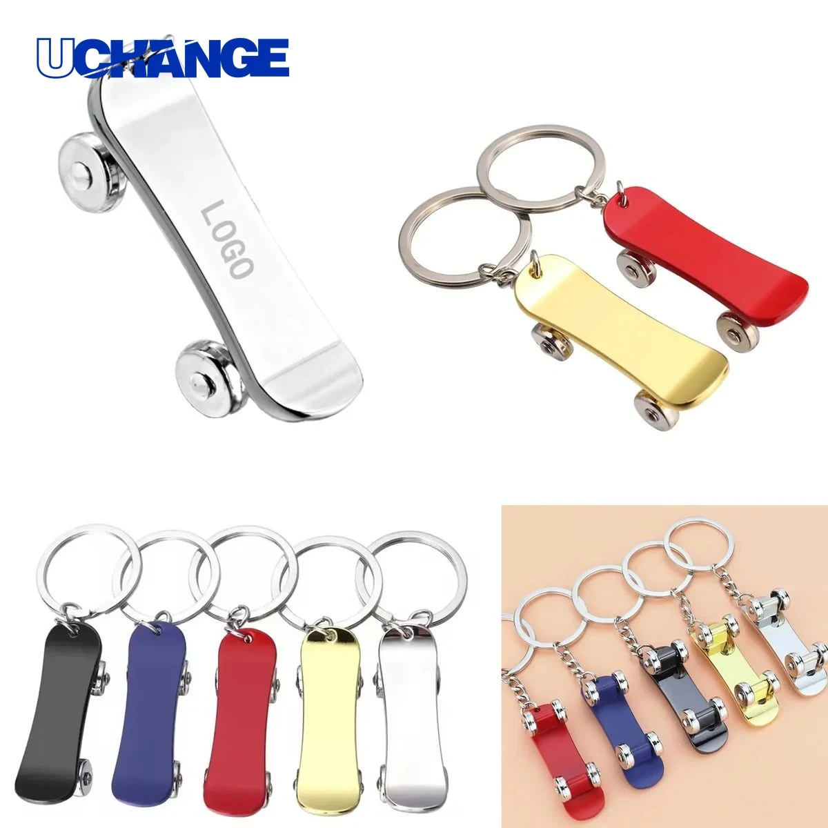 Mini Sport Scooter Keychain Decorative Pendant for Bags 1
