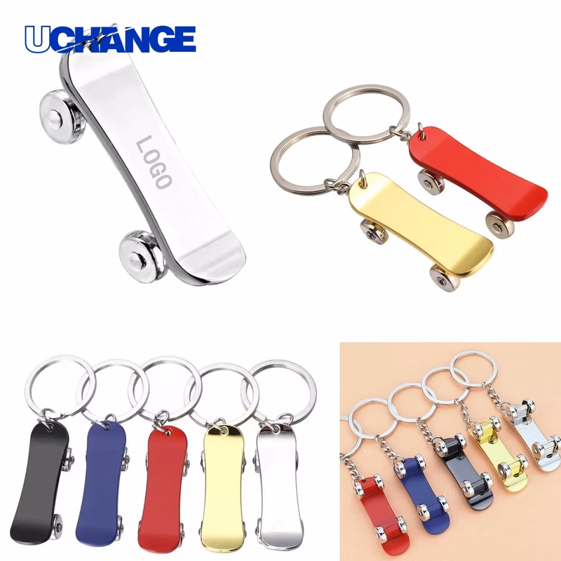 Mini Sport Scooter Keychain Decorative Pendant for Bags