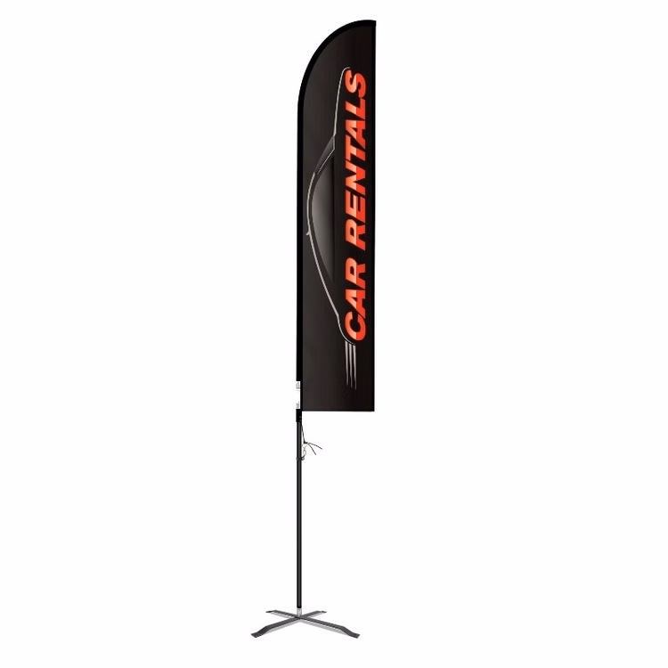 Flex Banner™ Evo™ Kit, Double-Sided Feather Flag, outdoor feather flag Pro Sleeve - 15'