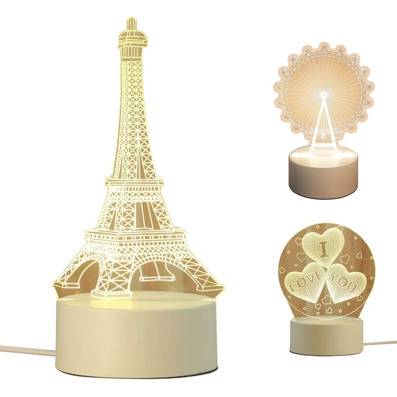 3D Acrylic Led Lamp 1