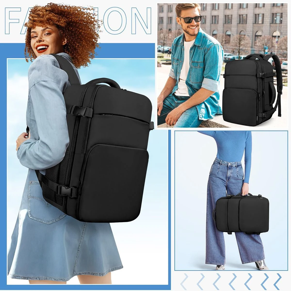 15.6 Inch Laptop Backpack Flight Approval 1