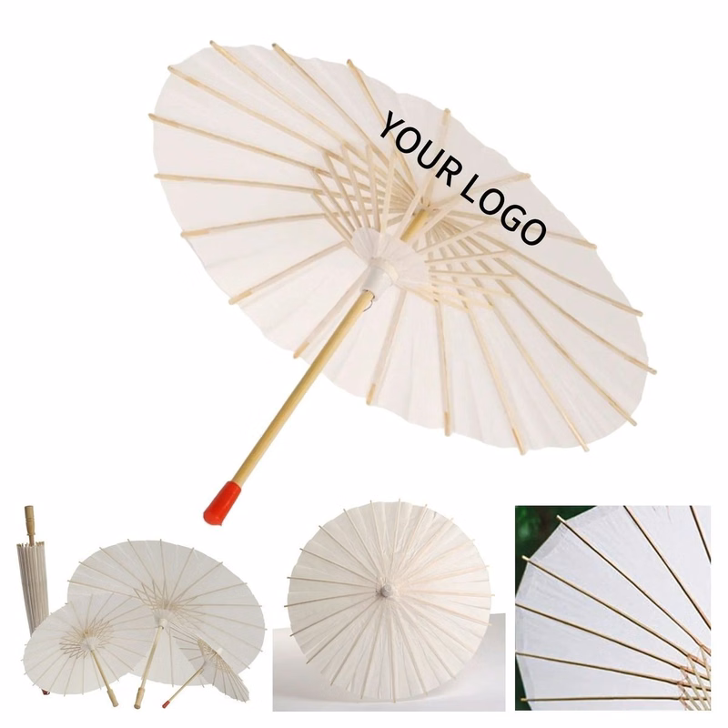 20.5 Inch Decorative Umbrella with Silkscreen Area