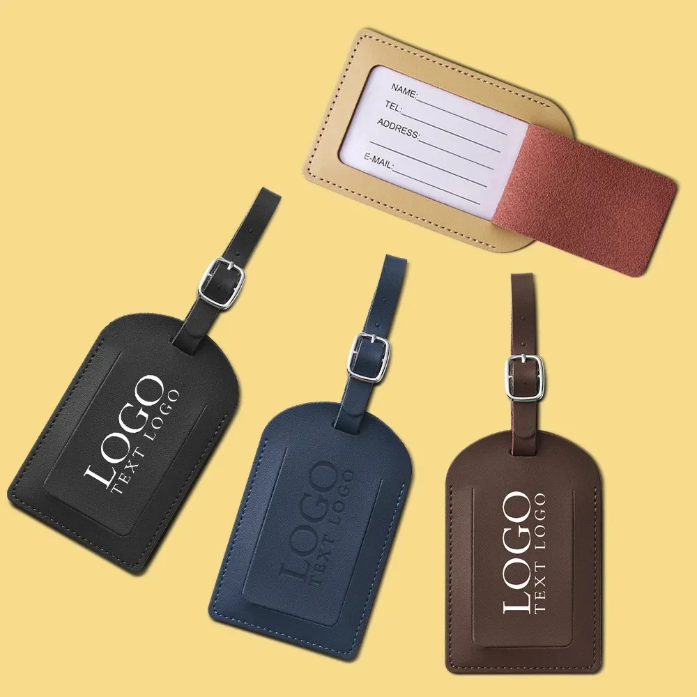 Business Genuine Leather Luggage tags 1