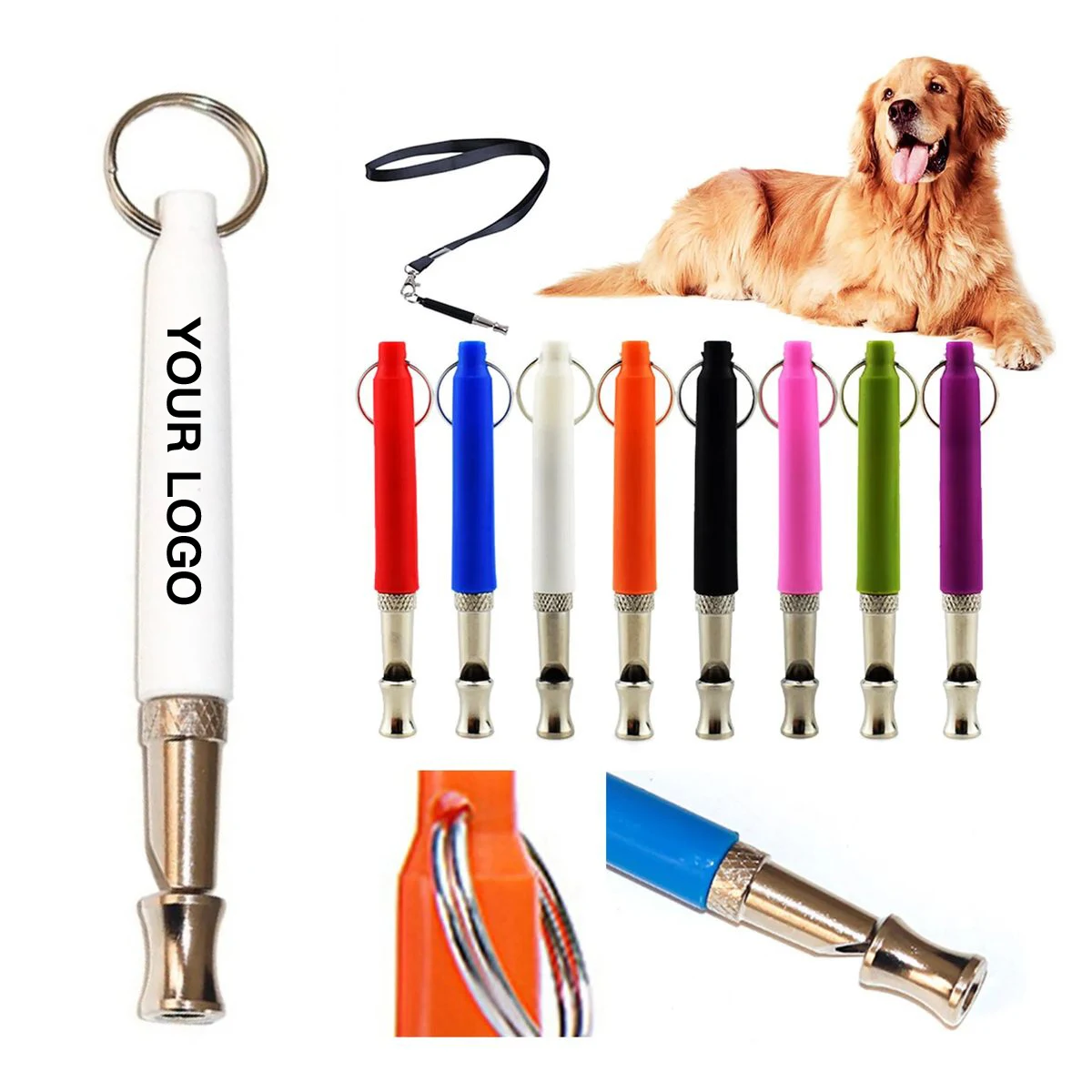 Stainless Adjustable Ultrasonic Dog Whistle 1