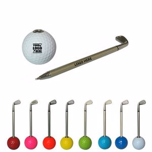 Black Ink Golf Desk Ballpoint Pen