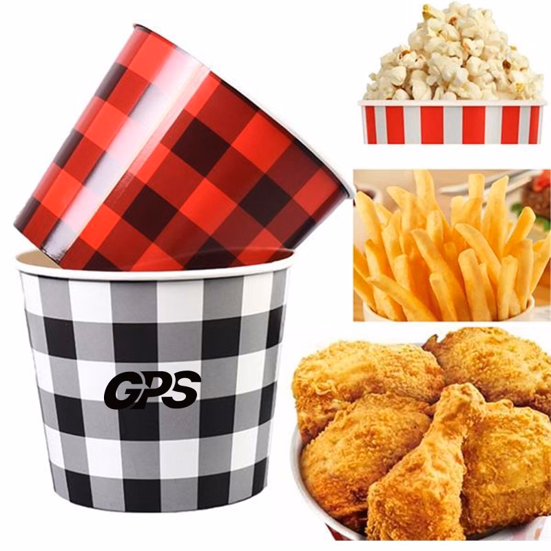 Fried Chicken Popcorn Bucket Snack Tub