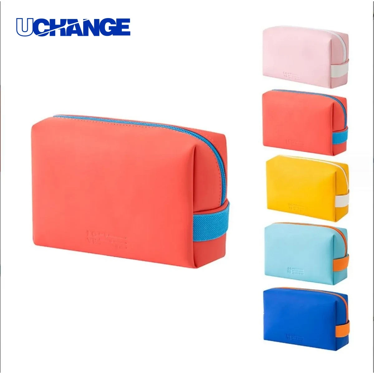 Waterproof PU Makeup Pouch Compact Travel Toiletry Bag 1