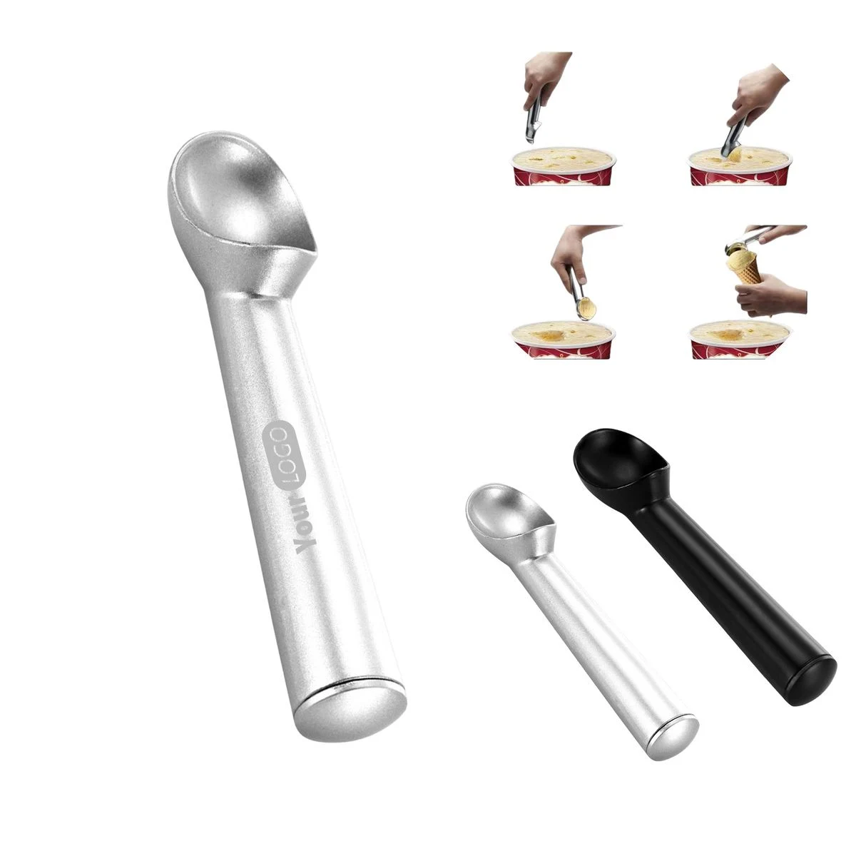 Personalized Stainless Steel Ice Cream Scoop 1