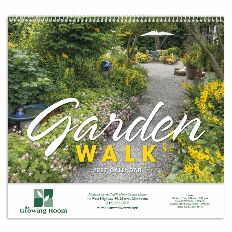 Good Value™ Garden Walk - Spiral Calendar