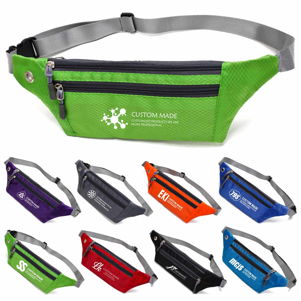 Adjustable Zipper Fanny Pack 1