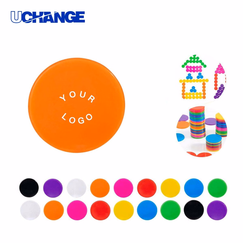 Stackable Round Poker Chips Set for Events