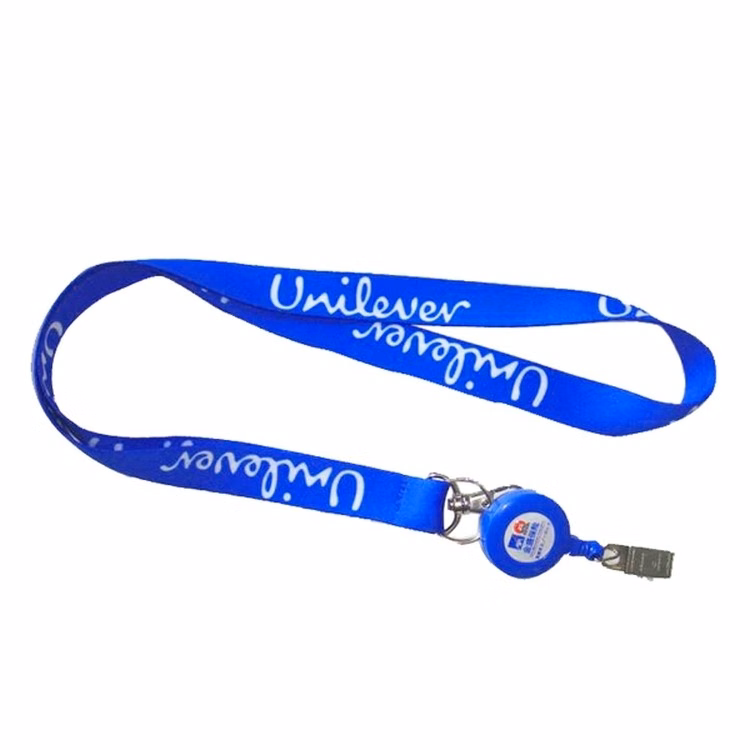 Lanyard With Retractable Helix Badge Holder