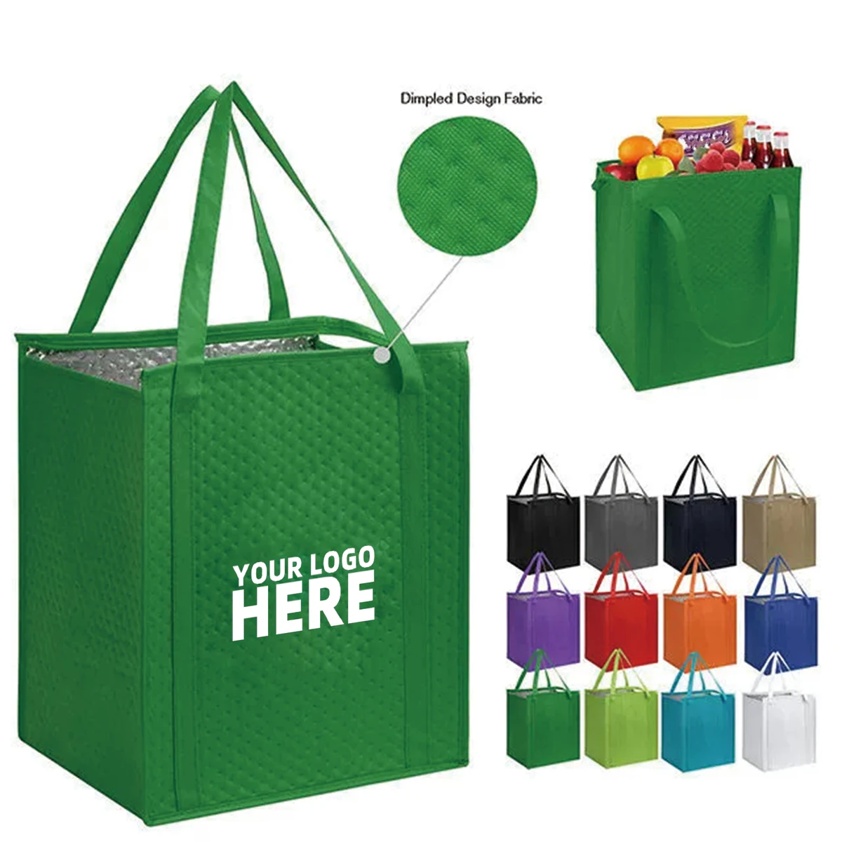 Three Layer Temperature Locking Takeaway Insulation Bag 1