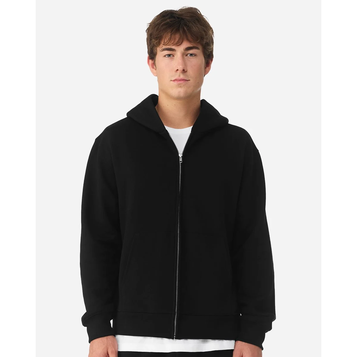 Unisex 10 oz Full-Zip Hoodie Sweatshirt - 4739, custom hoodie or sweatshirt with logo imprint 1
