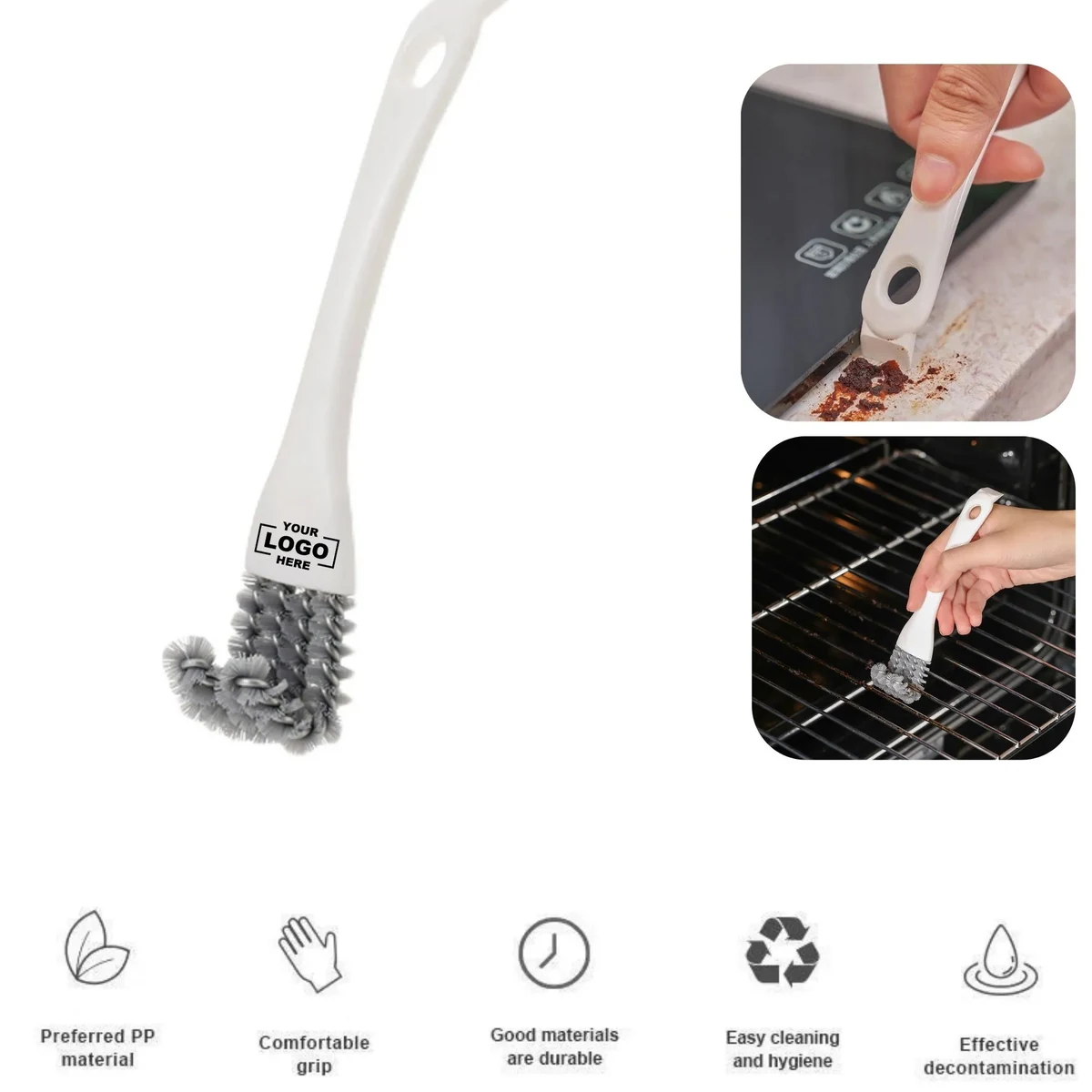 Stove Barbecue Grill Cleaning Brush 1