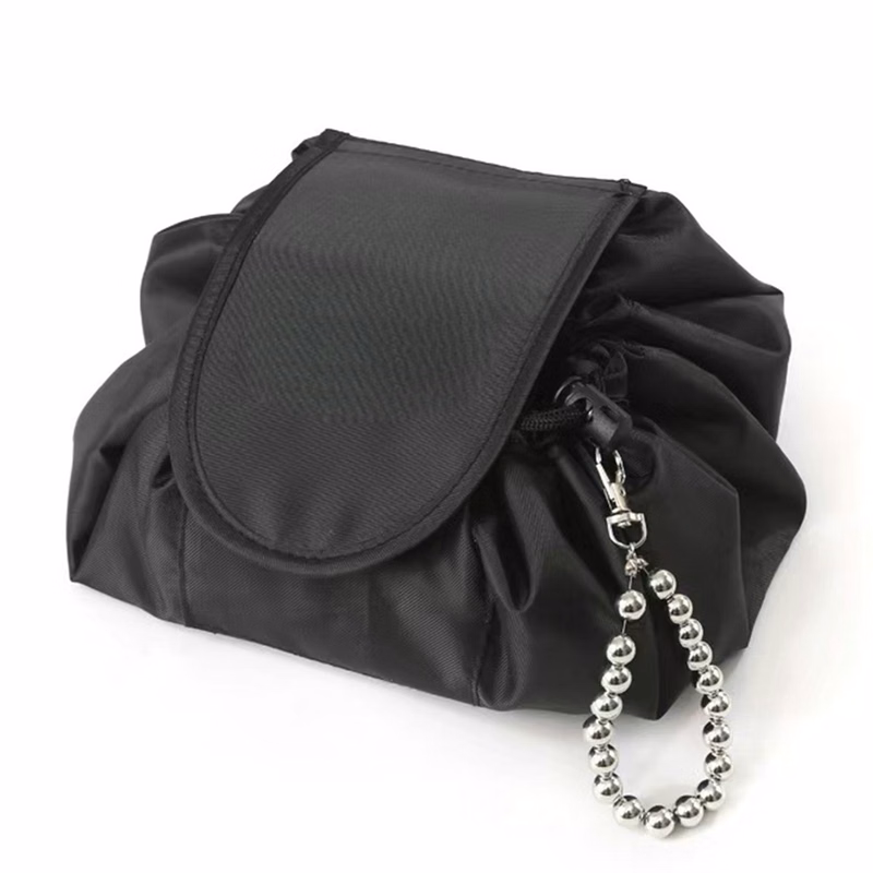 The Versatile Voyager: Elegant Rope-Carry Cosmetic Organizer