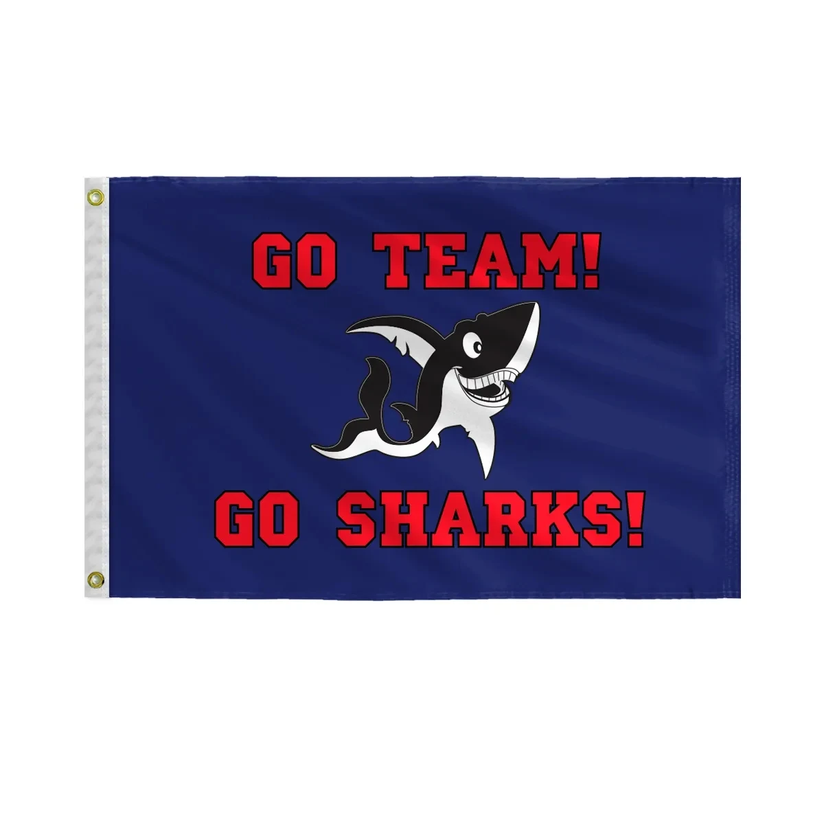 Shark Mascot Flags 1