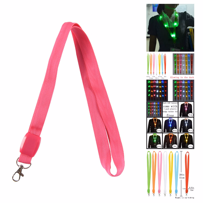 LED Light Up Neck Strap