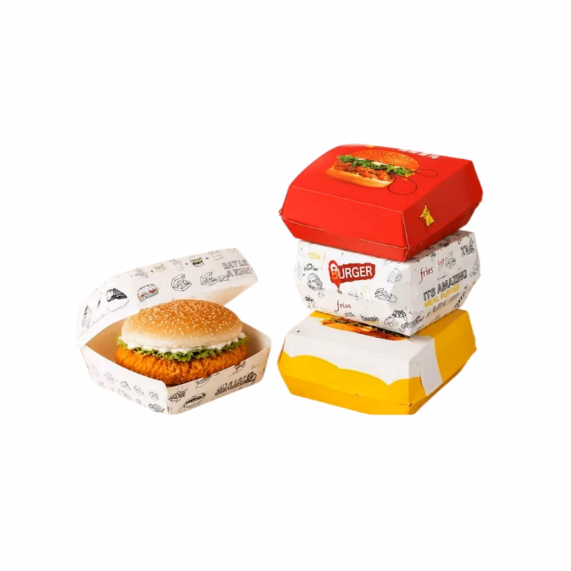 Disposable Paper Burger Box