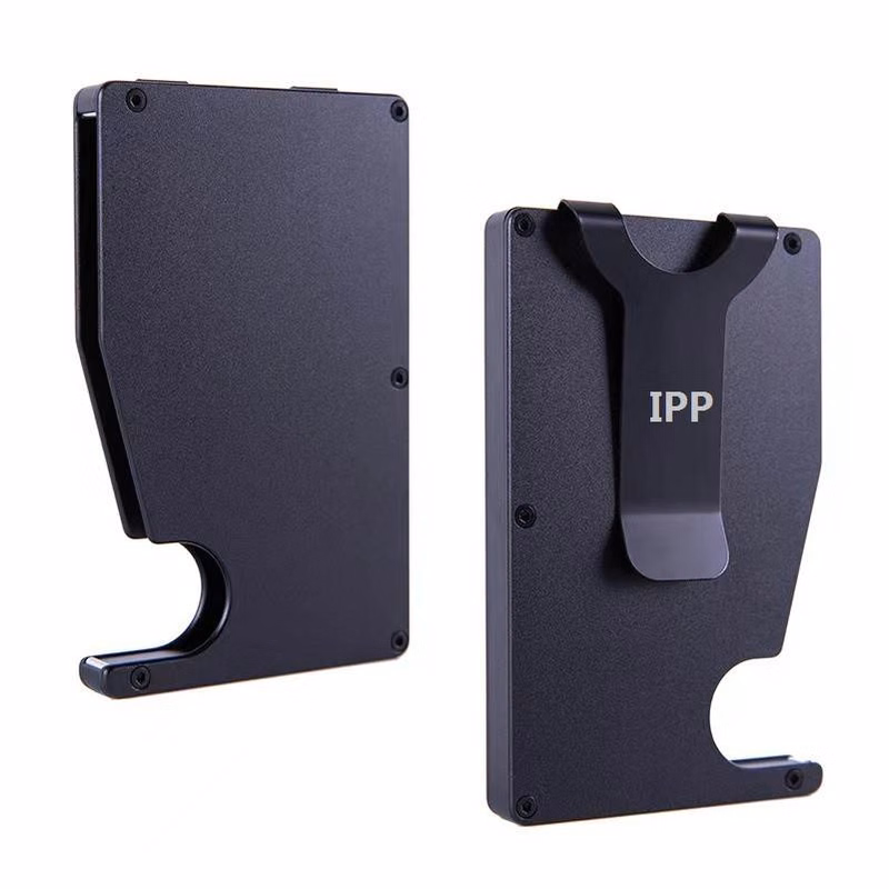 RFID Credit Card Holder with Money Clip