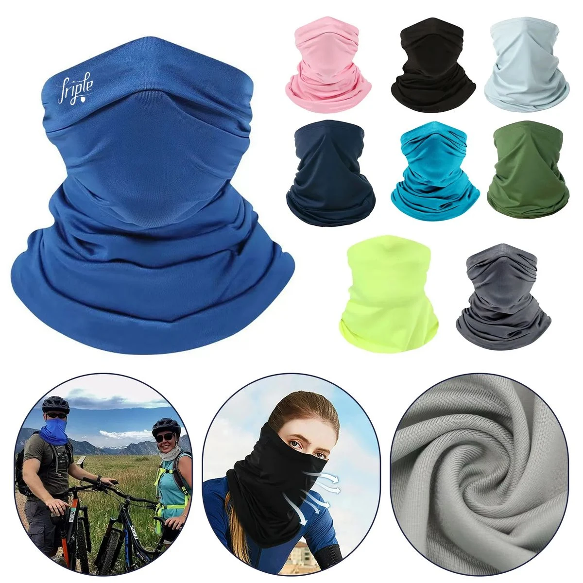 Crocodile Facial Cover Cycling Running Mask Leggings 1