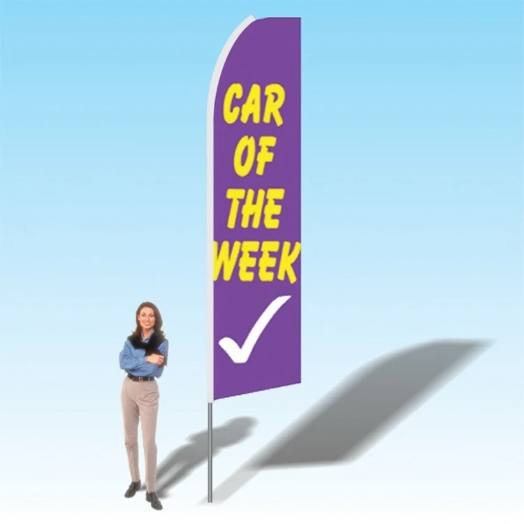 15FT Car of the Week Advertising Banner Flag 1