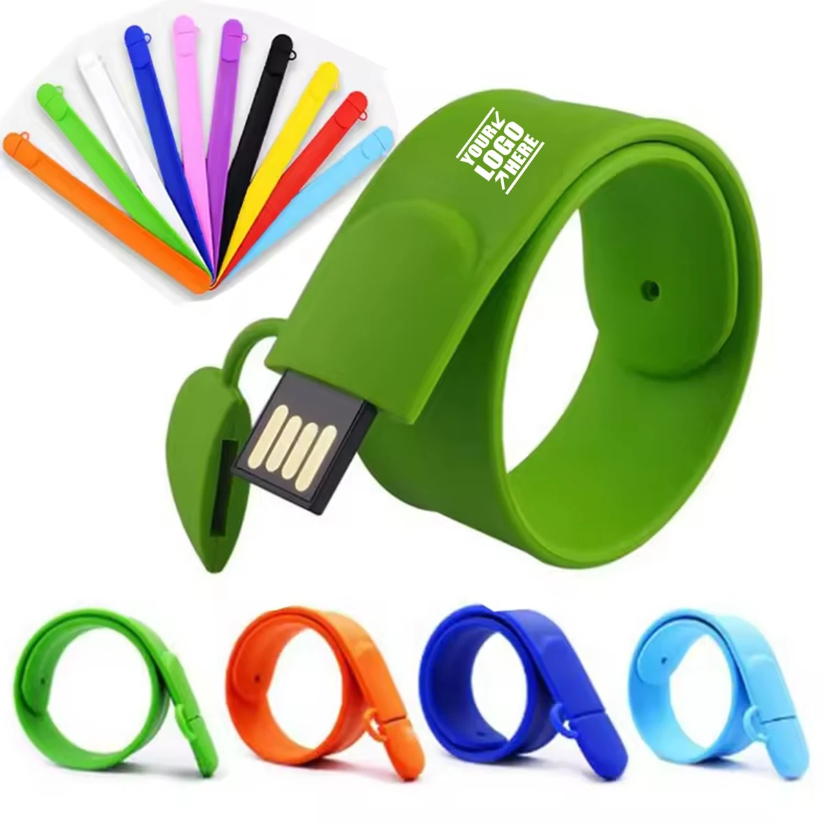 16 Gb Slap Wristband Usb Flash Drive 1