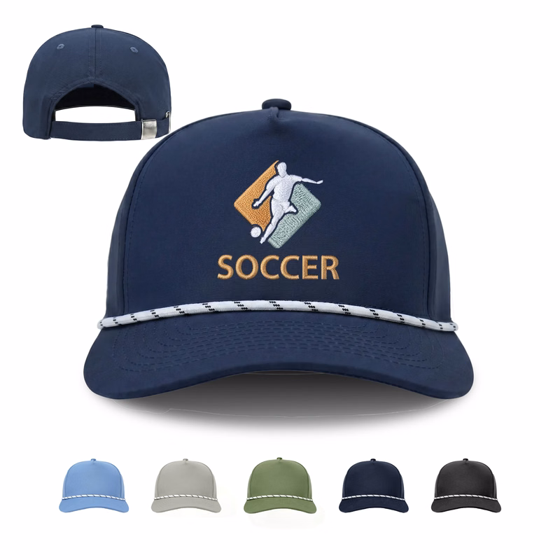 Quick Dry Water-Repellent Performance Rope Cap